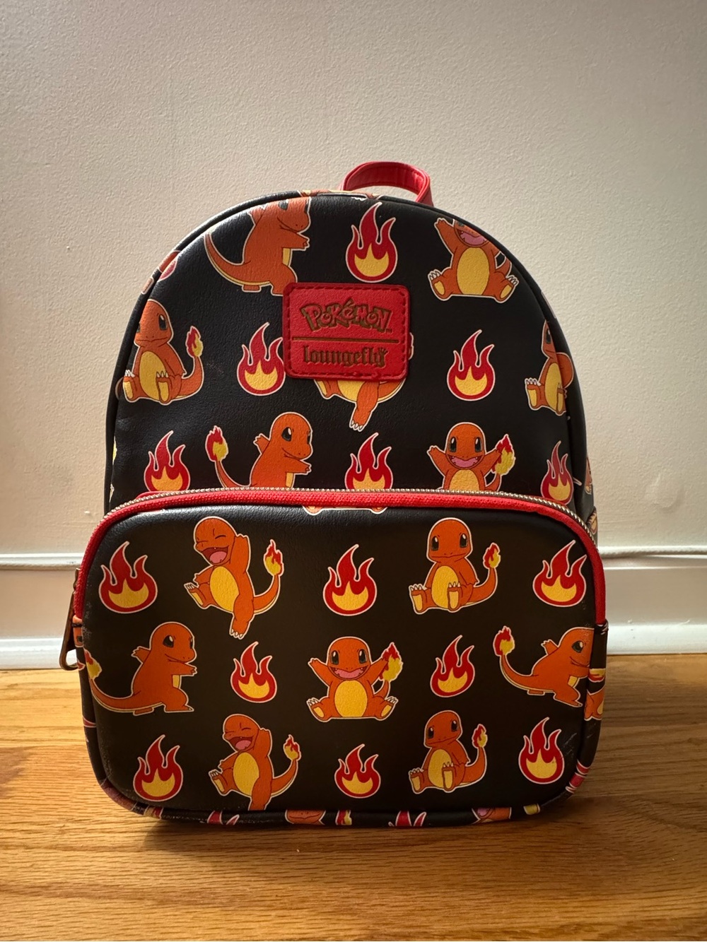 Loungefly Pokémon Charmander Flames Mini Backpack